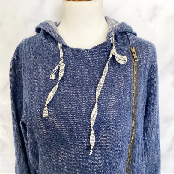 CAbi Washed Indigo Blue Adventure Anorak Jacket - Picture 3 of 11